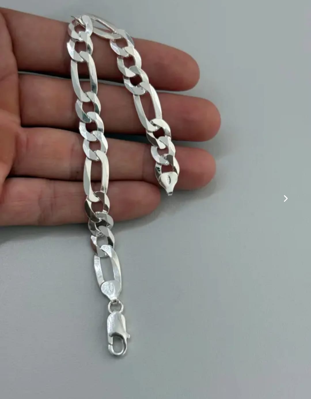Pulseira italiana 3x1 9mm em prata 925