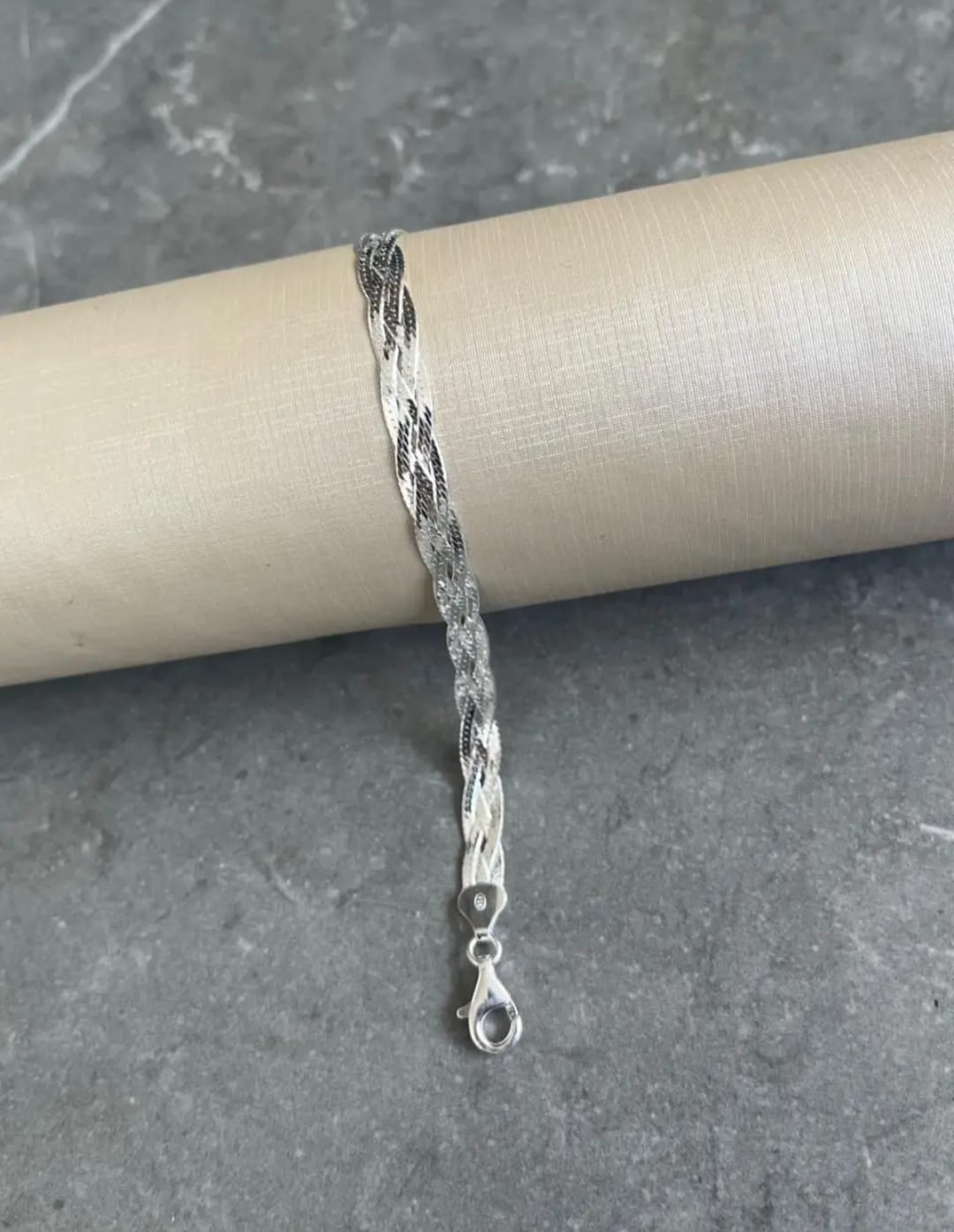Pulseira 4 fios em prata 925